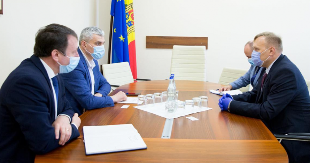 Alexandr Slusari și Igor Munteanu au avut o întâlnire cu Ambasadorul Ucrainei, Marko Shevchenko și Sviatoslav Chukhrai