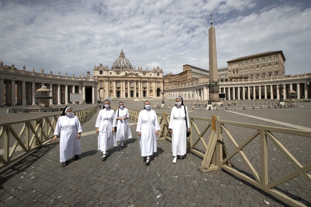 Caz de COVID-19 la reşedinţa din Vatican a Papei Francisc