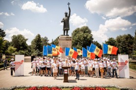 FOTO // „START” pentru „O VIAȚĂ NOUĂ”. Mișcarea constituită la protestul din 19 iunie a format și o organizație de tineret