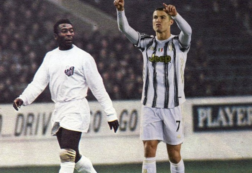 Cristiano Ronaldo l-a depăşit pe Pele şi este la un pas de a deveni cel mai bun marcator din istoria fotbalului